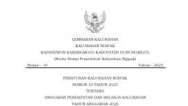 LEMBARAN KALURAHAN NOMOR 10 TAHUN 2025 TENTANG APBKAL 2026